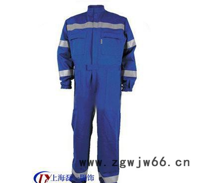 上海定制食品连体长袖工作服 4S店汽修连体衣订做 穿着舒适图2