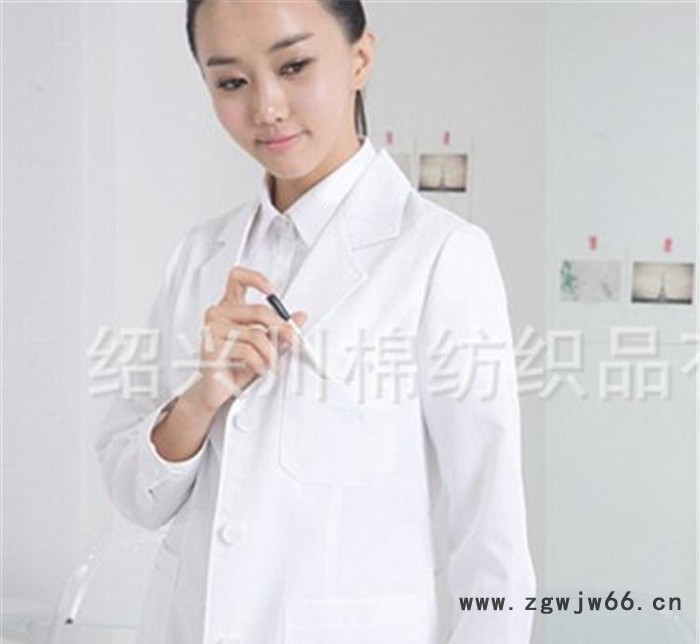 直销T65/35涤纶帆布面料 医护面料男女装工作服面料现货图3