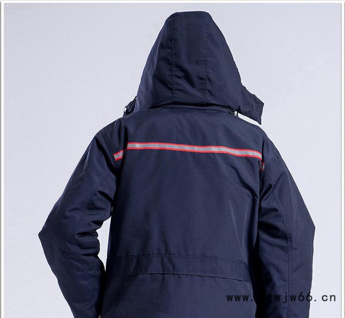冬季加厚加长款工作服棉服加厚劳保服棉袄汽修维修棉衣工地车间图2
