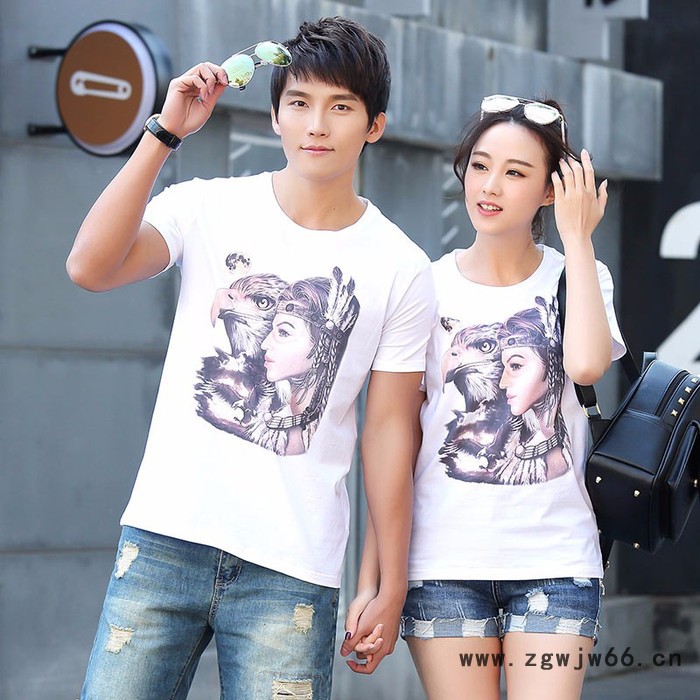 尚衣社 员工工作服圆领纯色T恤短袖，文化衫班服图4