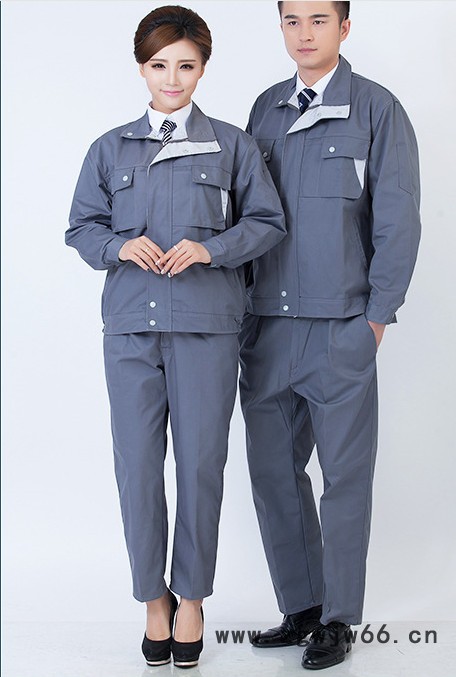 钲兴定制供应春秋季长袖工作服套装男耐磨汽修服工厂车间工装机修劳保服厂服定制图5