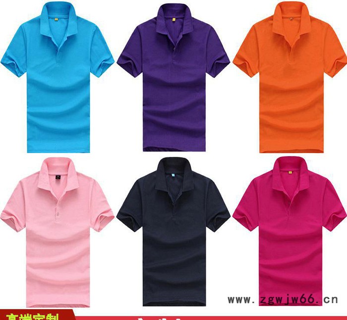 夏季短袖工作服定做员工翻领文化衫厂服来图定制T恤班服印字LO图2