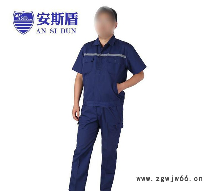 直销 2015** 防菌防尘工作服 食品厂专用  短袖套装图3