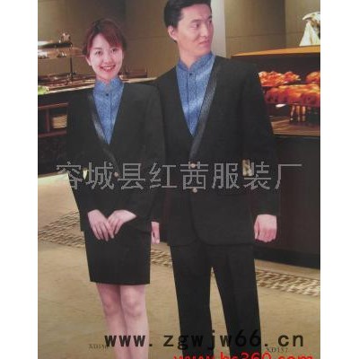 供应宏茜A-45酒店职业装 工作服 制服 套装