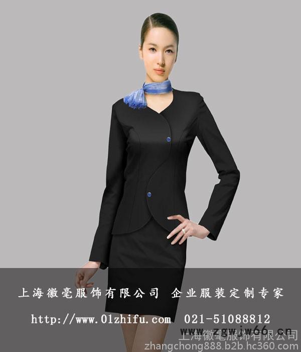 徽毫厂家 秋冬新款酒店餐厅服务员服装 上海酒店制服工作服**图4