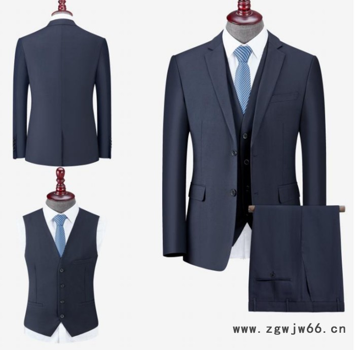 青岛男女西服定做工厂|西装衬衫套装量体定制|职业装工作服定做图3