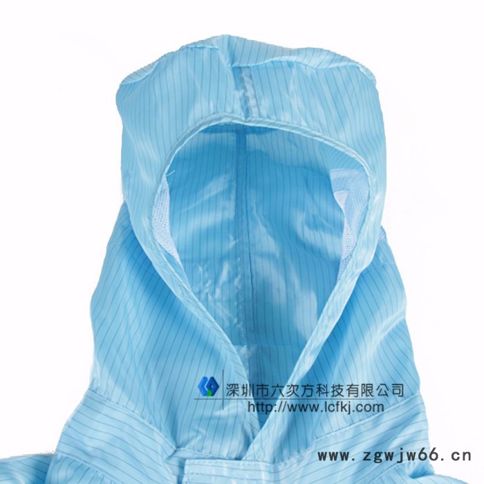 防静电连体服 连帽无尘净化服防尘服洁净防护服喷漆服连体工作服图3