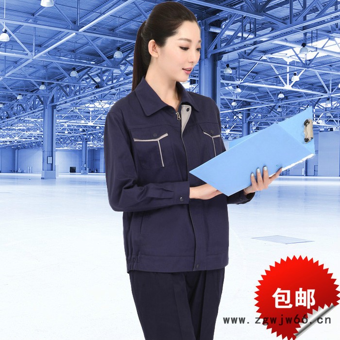 天奇M-XXL其他套装现货长袖春秋纯棉纱卡工作服批发厂家 专业生产工作服工厂北京工作服厂家图7