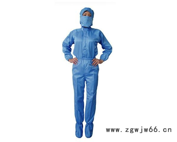 供应防静电连帽连体工作服 洁净服防尘服 防静电服 连体喷漆服 防护服 防静电连体工作服