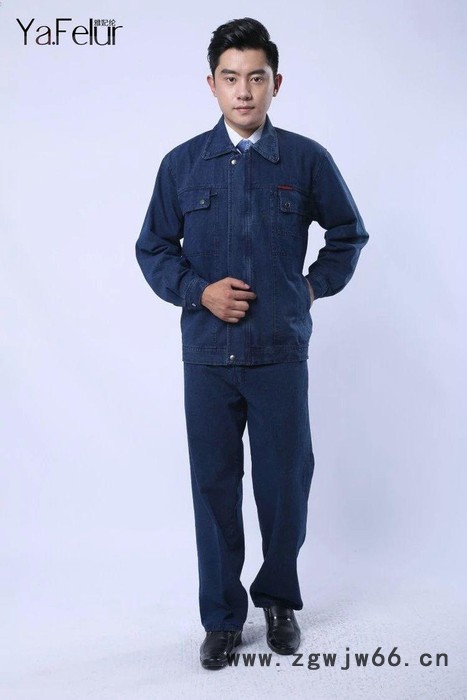 深圳夏季短袖工作服男纯棉工程服短袖车间服汽修服保洁服定做图4