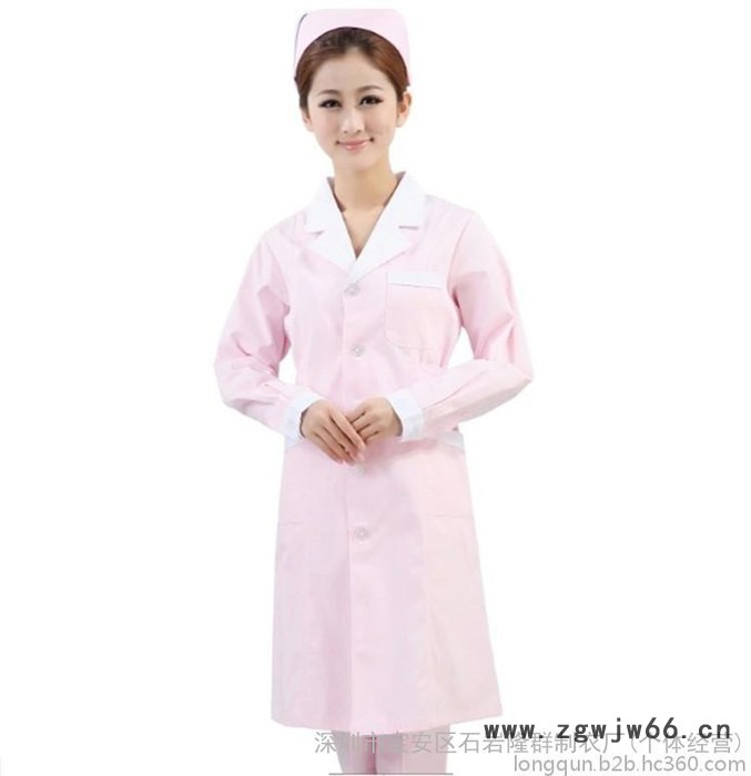护士服冬装长袖女医生服白大褂医院制服牙科药店工作服长袖图3