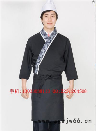 西式餐厅/中式餐厅/日韩料理厨师工作服图7
