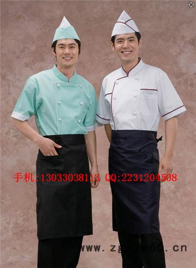 西式餐厅/中式餐厅/日韩料理厨师工作服图3