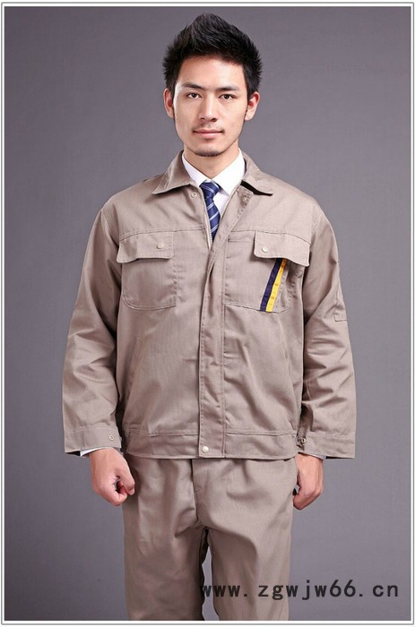 2014春秋新款工作服 长袖工作服套装 工装制服 汽修工程服绣logo