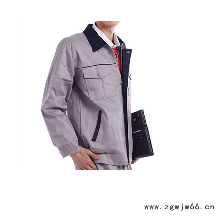 供应普通工装 劳保工作服套装汽修工作服 技术员工作服可订制包邮图2
