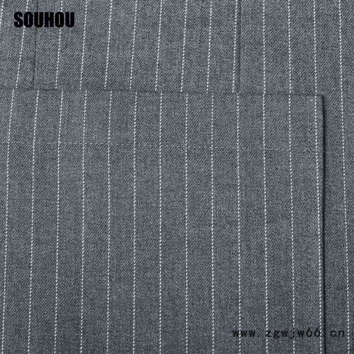 广州陌三服饰SOUHOU 商务时尚平驳西服套装 男士西装职业工作服图3