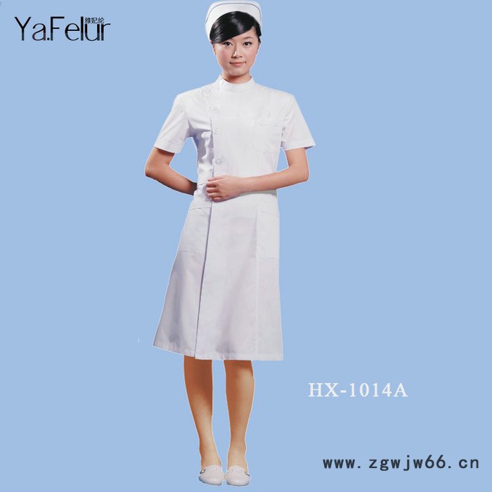 新款护士服 特色医护连锁药店服 医院医生工作服 工作服订做批发图3