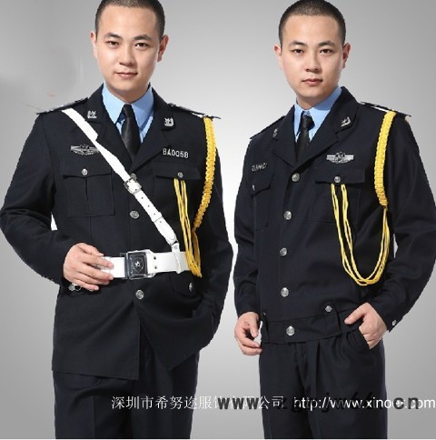深圳定做保安服，订做小区物业工作服，深圳保安服定做图8