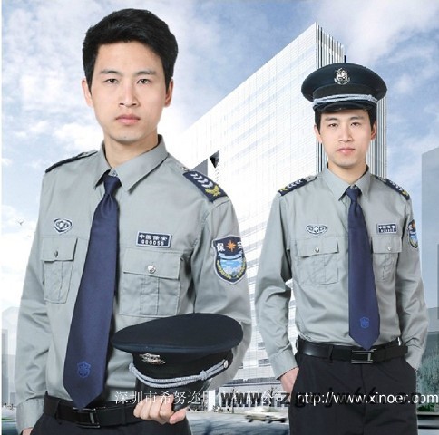 深圳定做保安服，订做小区物业工作服，深圳保安服定做图3