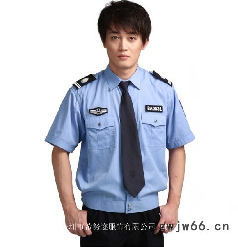深圳定做保安服，订做小区物业工作服，深圳保安服定做图7