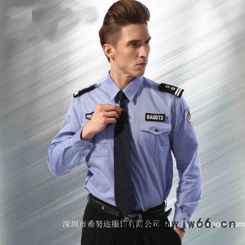 深圳定做保安服，订做小区物业工作服，深圳保安服定做图5