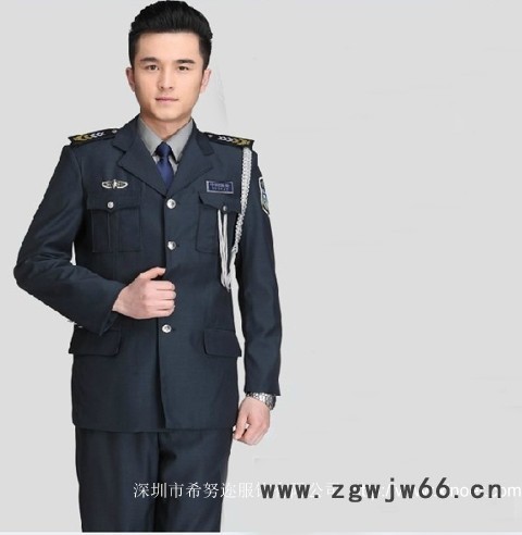 深圳定做保安服，订做小区物业工作服，深圳保安服定做图2