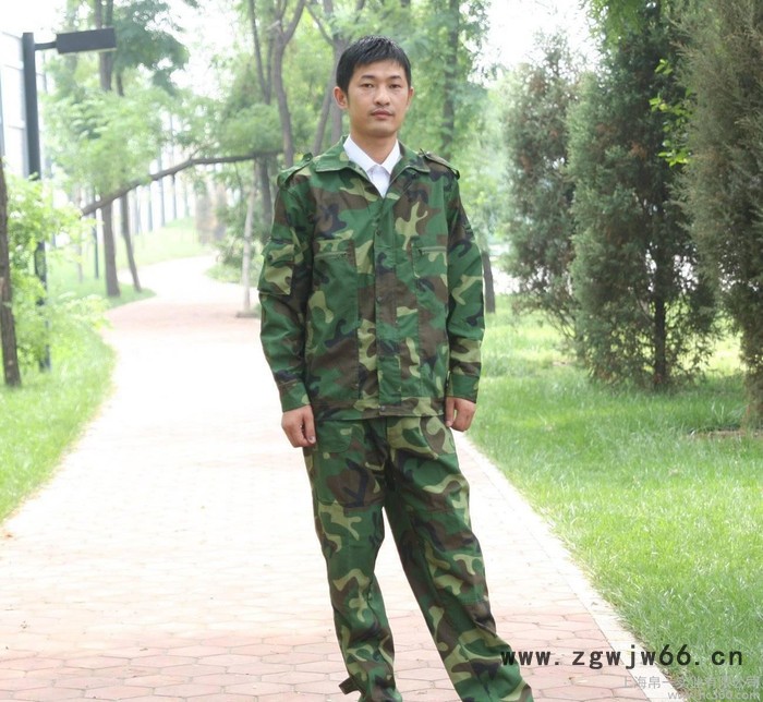 专业定做吸湿排汗作训迷彩服/学生军训迷彩服/迷彩服工作服定制图2