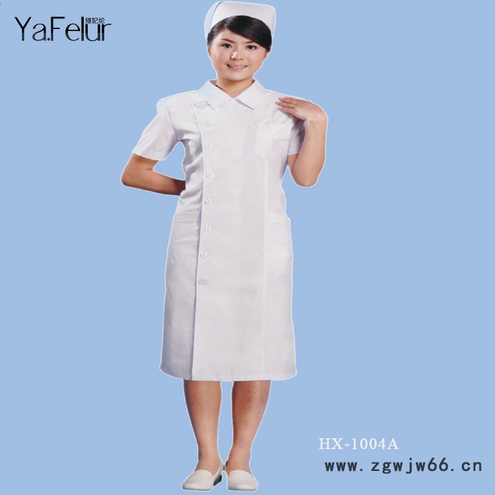 新款医护工作服短袖 女护士服套装 夏装美容师服药店工作服图4