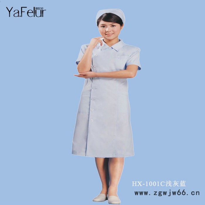 新款医护工作服短袖 女护士服套装 夏装美容师服药店工作服图7