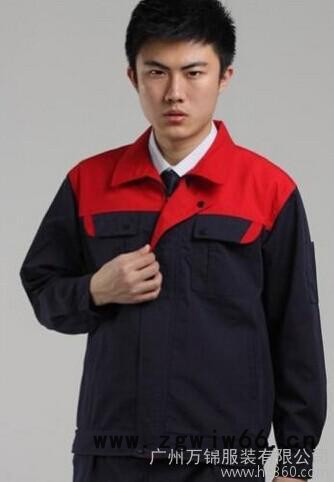 花都雅瑶冬装工作服订做,花都车间工作服订做厂家,雅瑶长袖工作服定制图2