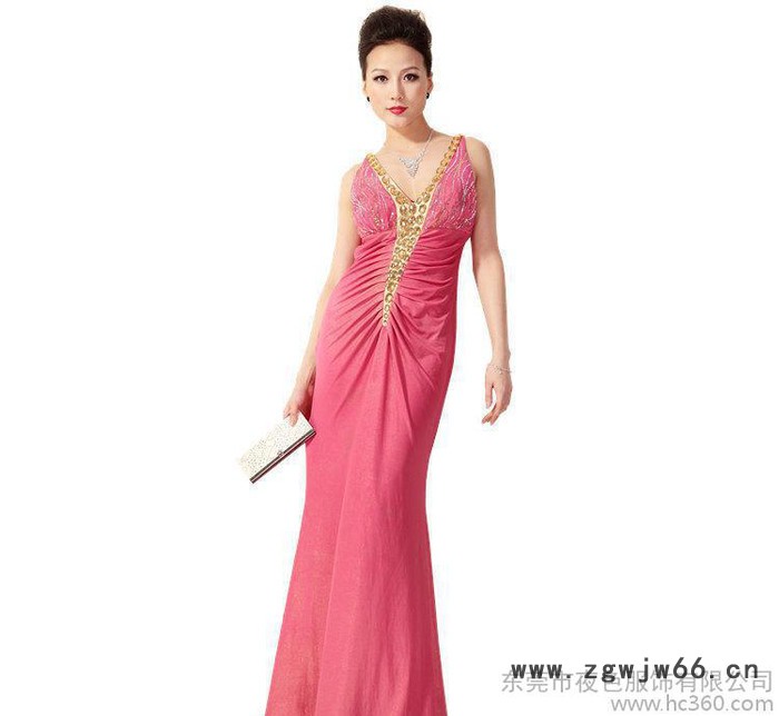 现货 夜场公关小姐制服 酒店夜店KTV工作服 性感修身露背连图3