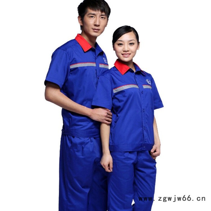 上海美卓服饰专业定做夏季工作服 长袖工作服 涤棉工作服可印字图3