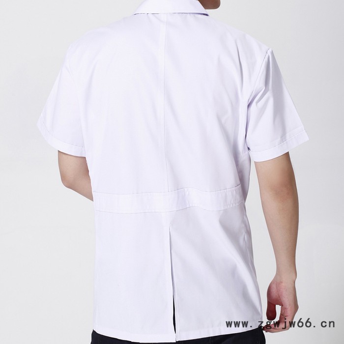 南丁格尔旗下，诺尔森医生服MDS-04短袖白大褂护士服工作服图2