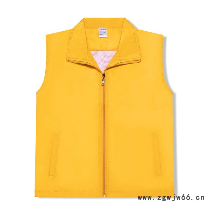 促销义工工作服马甲背心风衣定做 活动志愿者广告衫马甲定制logo图5