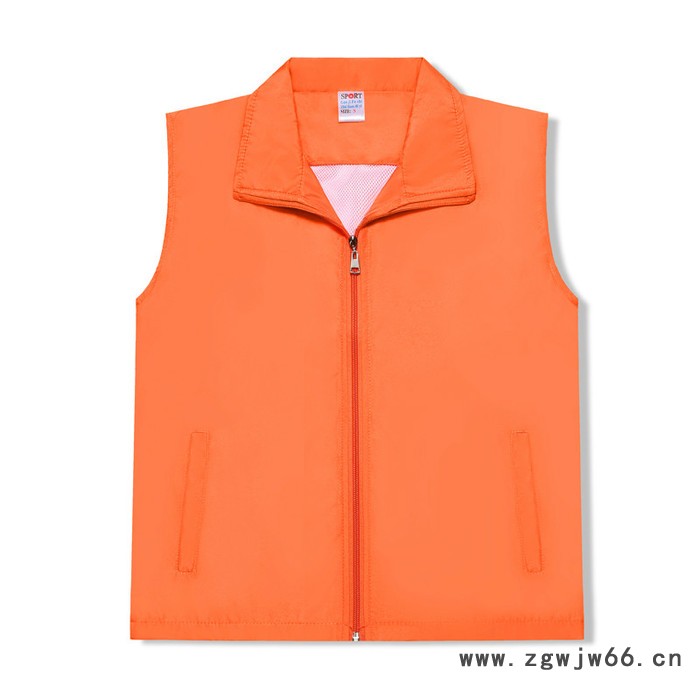 促销义工工作服马甲背心风衣定做 活动志愿者广告衫马甲定制logo图8