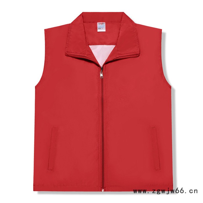 促销义工工作服马甲背心风衣定做 活动志愿者广告衫马甲定制logo图3