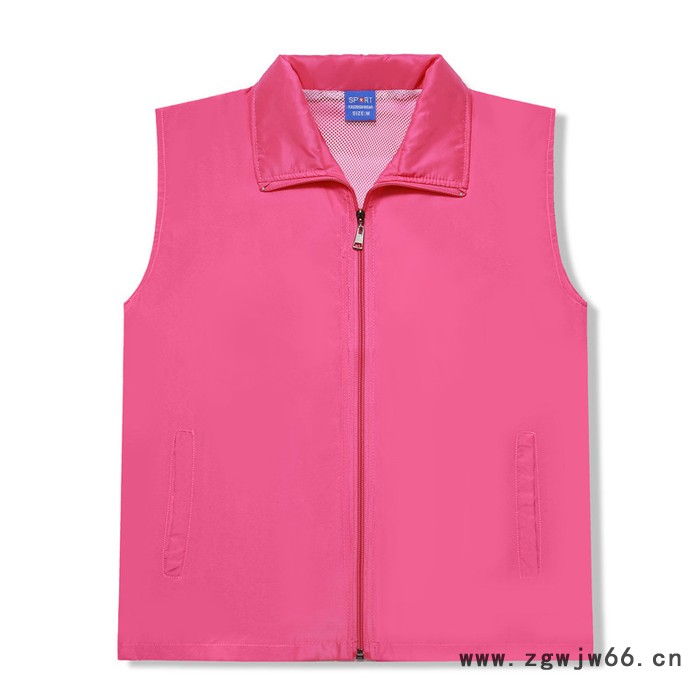 促销义工工作服马甲背心风衣定做 活动志愿者广告衫马甲定制logo图7
