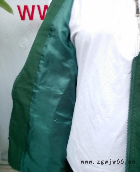 实拍裕晖鸿工厂加工订做马甲风衣，工作服 多口袋工作服图2