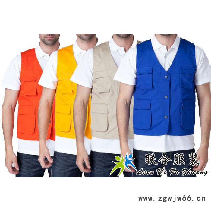 供应各色广告马甲定做 加棉马夹工厂马甲 促销马甲工作服定制批发图3