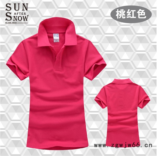 雪阳珠地棉翻领polo衫短袖 工作服工衣定做工厂现货直批印花刺绣图5