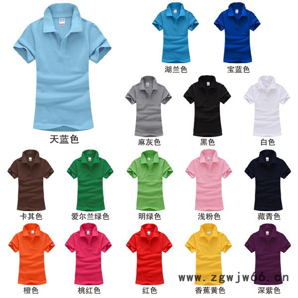 雪阳珠地棉翻领polo衫短袖 工作服工衣定做工厂现货直批印花刺绣图7