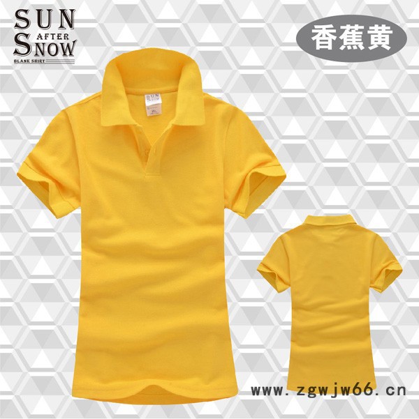 雪阳珠地棉翻领polo衫短袖 工作服工衣定做工厂现货直批印花刺绣图6