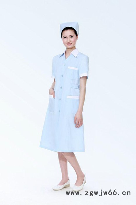 深圳新款美容院工作服秋冬装护士服美容服美容师服装订做图3