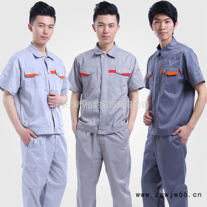 格韵普通工装长沙订做工作服长沙防静电工作服长沙工作服生产厂家图5