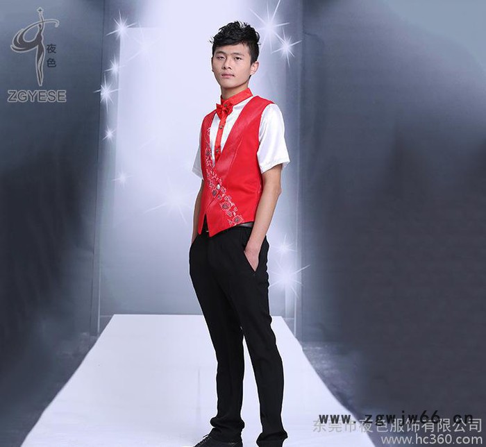 2016新款系列 酒店工作服夏装 服务员制服夜场会所少爷图3