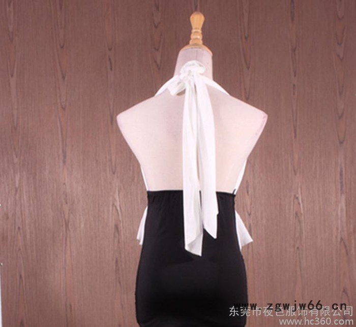 现货特卖 夜总会KTV公关小姐制服 酒店工作服 性感修身露背图2