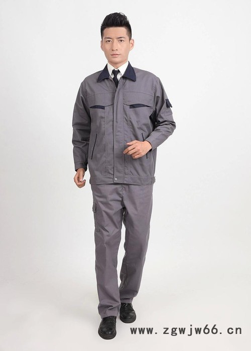 2015新款劳保工作服定做 厂服工装外套 长袖工衣 耐磨工程服