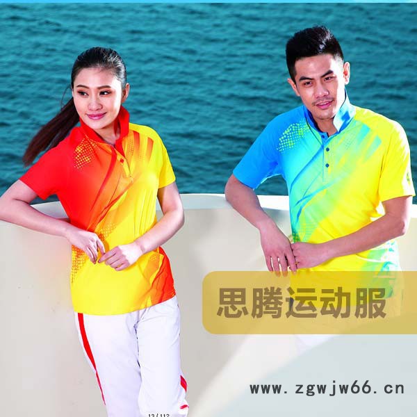 工作服t恤定制|工作服t恤定制厂家|思腾运动服装图3