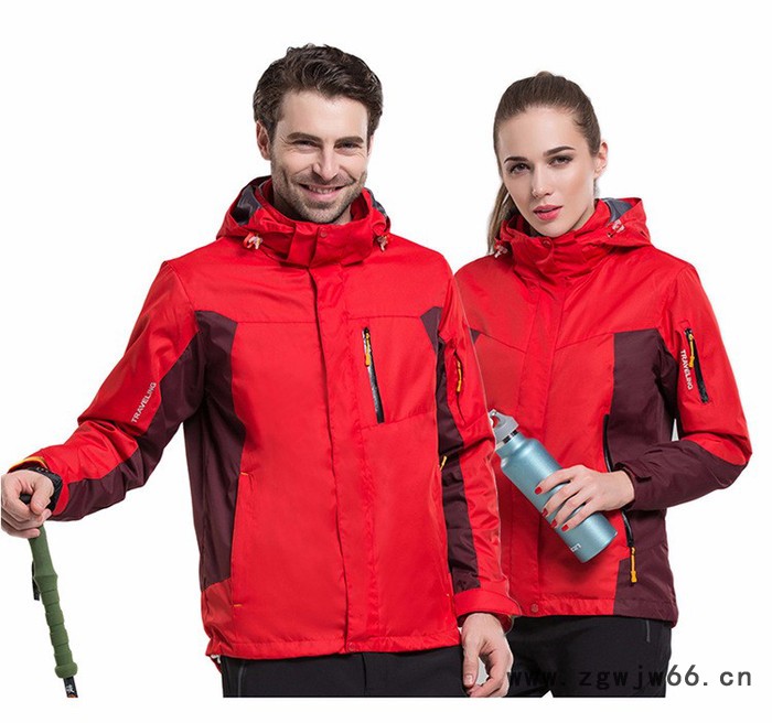 成都三合一情侣款冲锋衣防寒工作服定制乐山眉山冲锋衣定做图4