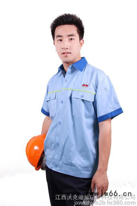 沃克迪威普通工装 夏季工作服 工作服套装图7